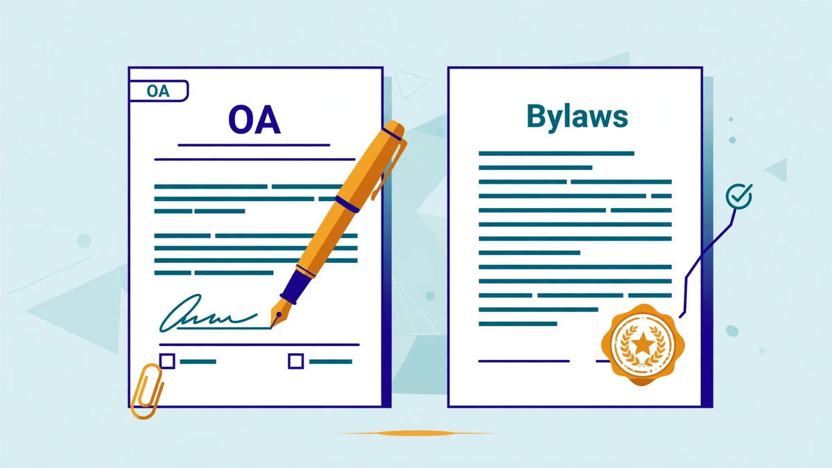 美国公司需要什么内部文件？Operating Agreement 和 Bylaws 一次讲清